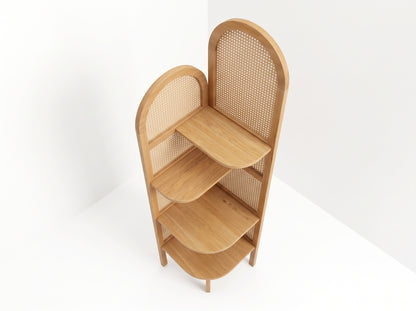 Vira Corner Shelving Unit
